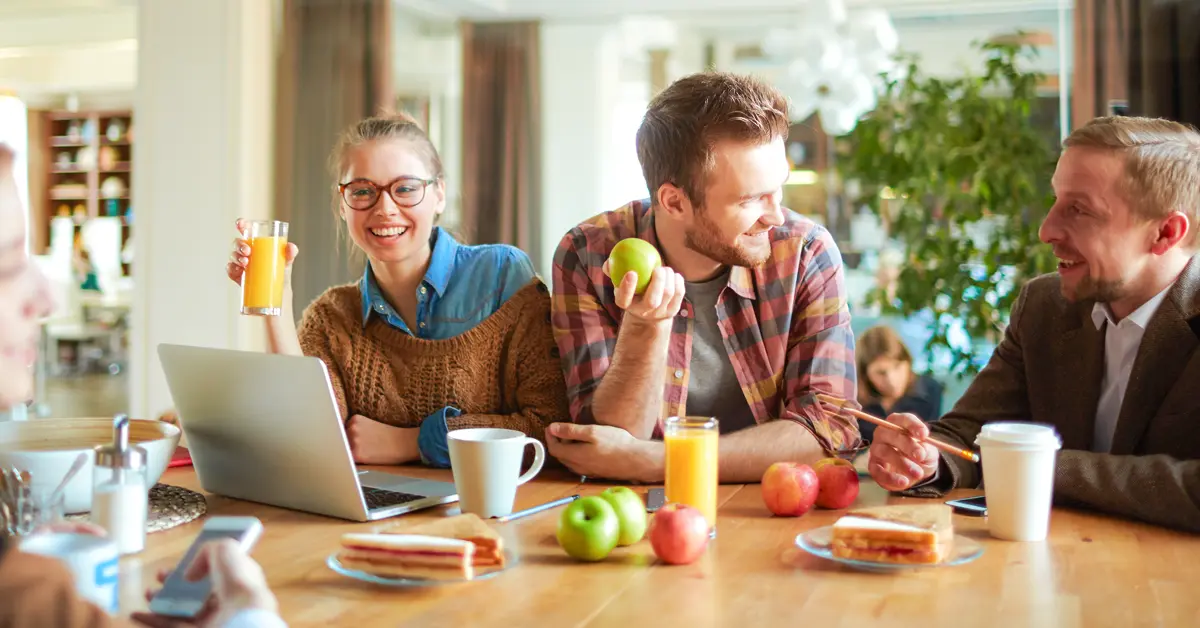 importance of nutritious office meals