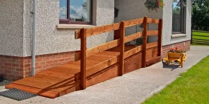 Sustainable materials for home ramps